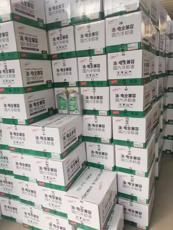 仓库一角